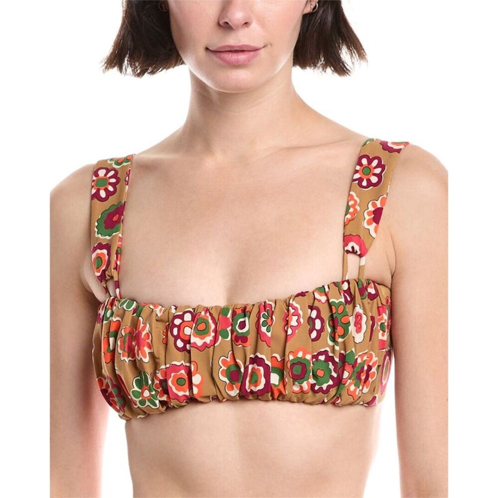 Montce Womens  Victoria Bikini Top, Brown